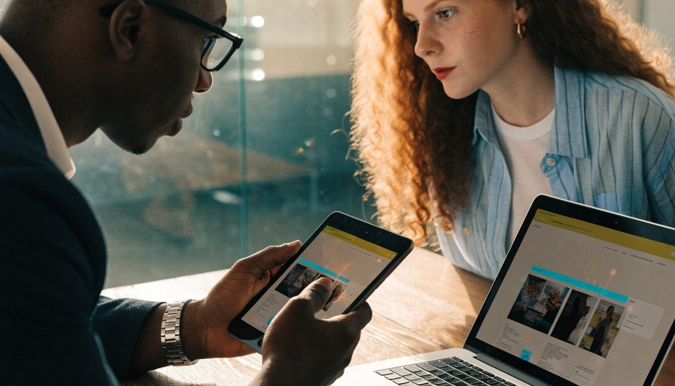Um site que nasce da conversa com quem conhece o próprio negócio