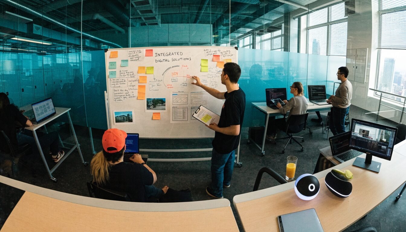A integração entre site, IA e marketing digital