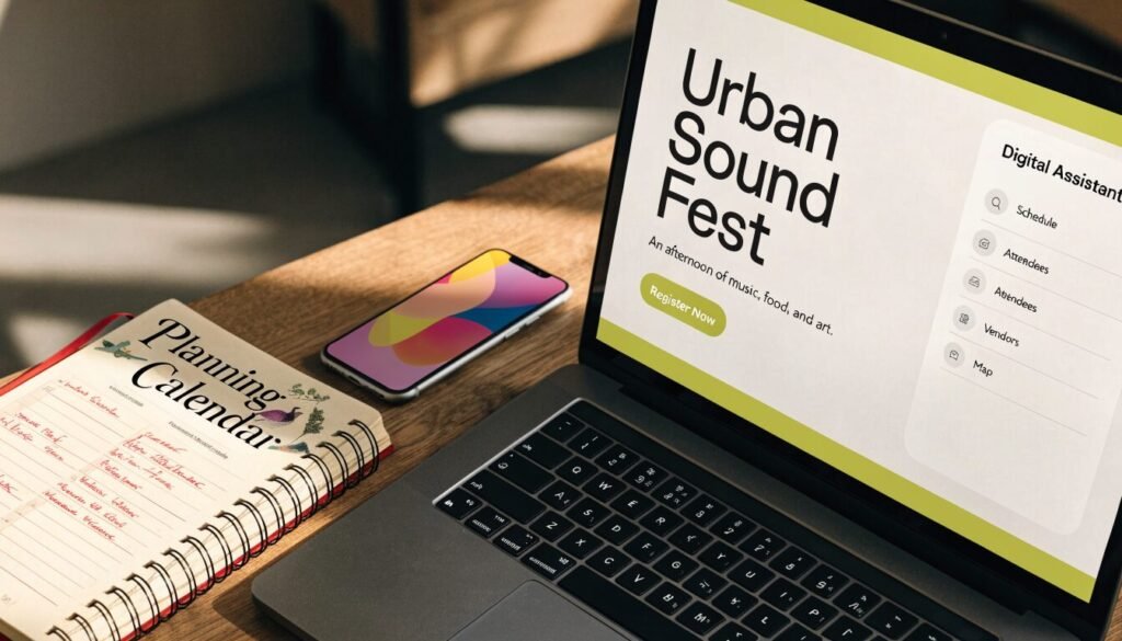 Sites para Fest Fun com recursos inteligentes e integração de marketing