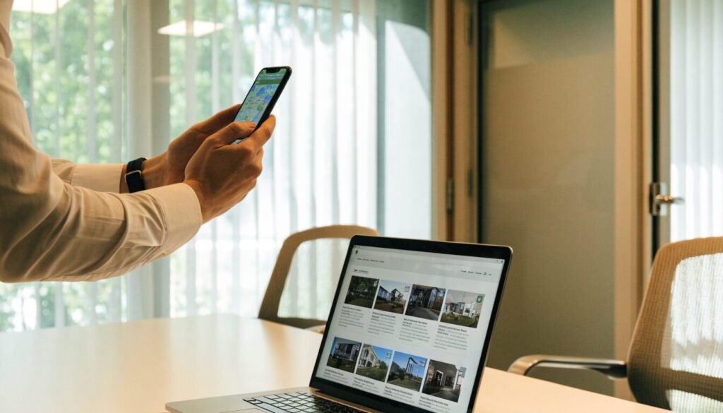 Site profissional que conecta imóveis a compradores