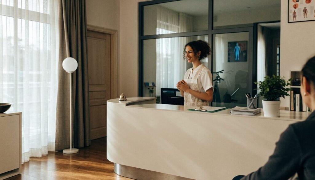 Site para clínicas e fisioterapeutas com experiência no setor